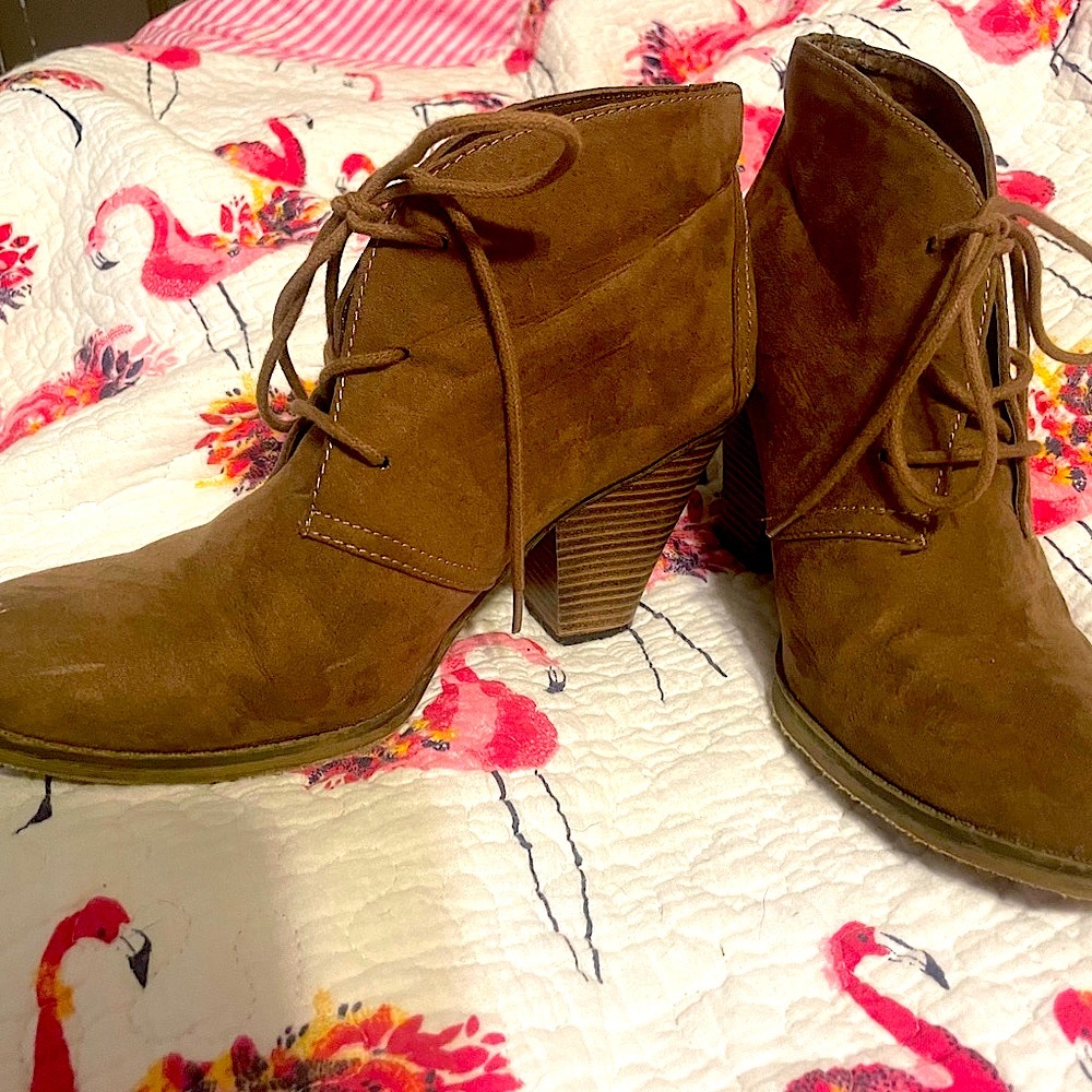 Light Brown Booties